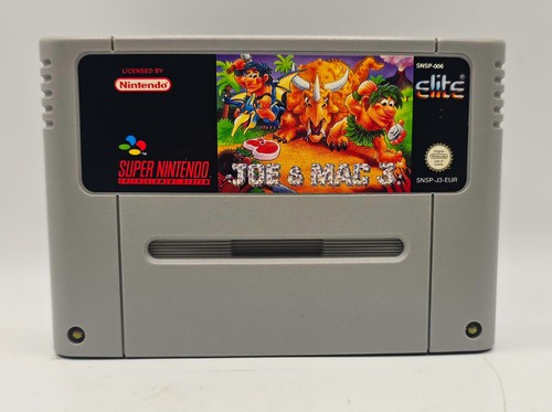 Joe and mac snes super - |,