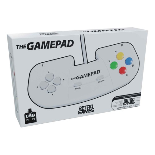 Thegamepad weiß für alle - weiß,