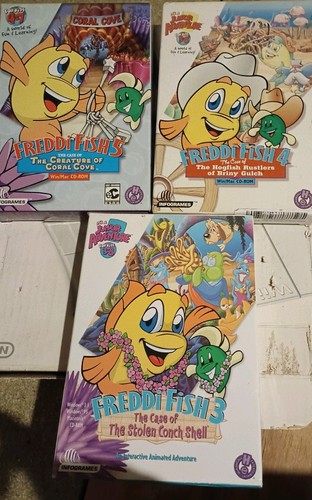Freddi fish und - 3,, 5